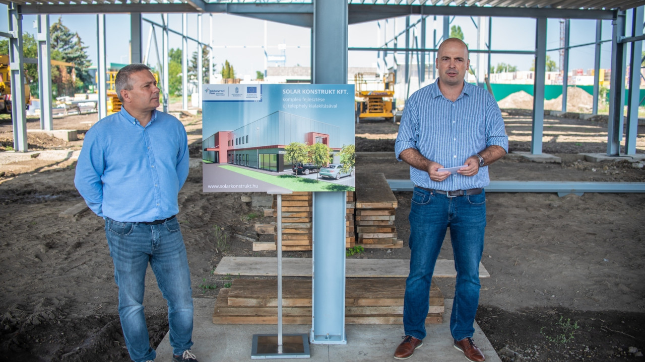 A jövőre és a jövőnek épít a Solar Konstrukt Szegeden